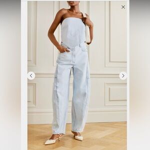 Tibi Sid high rise tapered jeans size 27